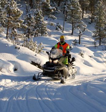 Folkehjelpen sørger for flotte løyper.